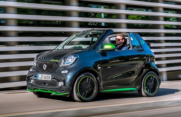 mașini decapotabile Smart EQ Fortwo Cabrio