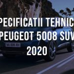 Peugeot 5008 SUV 2020 Specificatii - Date tehnice Specificatii tehnice Opel