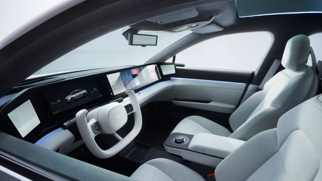 marca auto Afeela, Honda și Sony interior