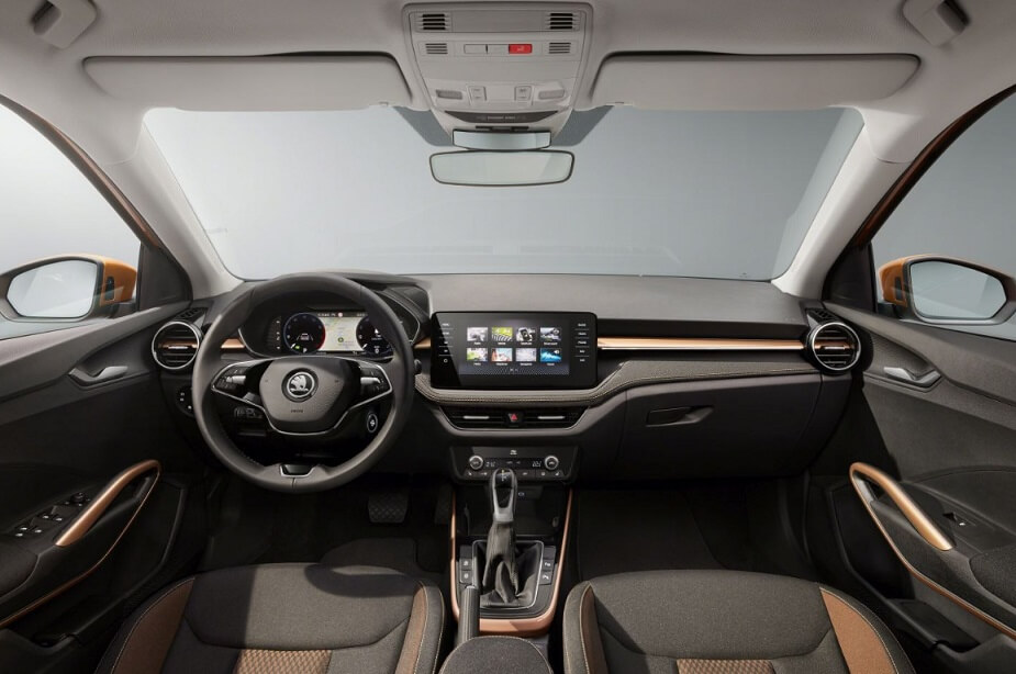 Interior Skoda Fabia 2022