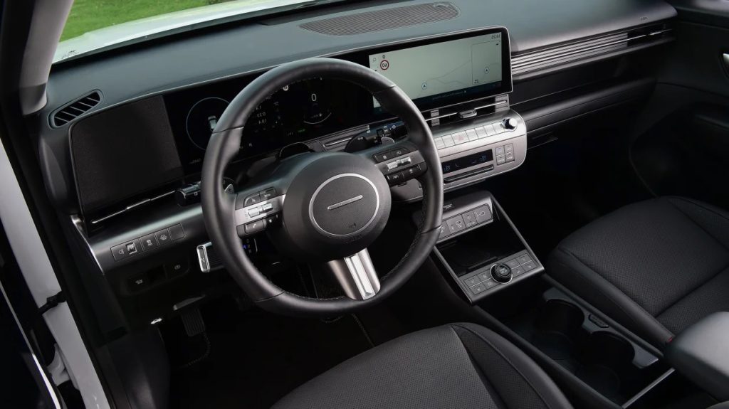 Interior Hyundai Kona Hybrid