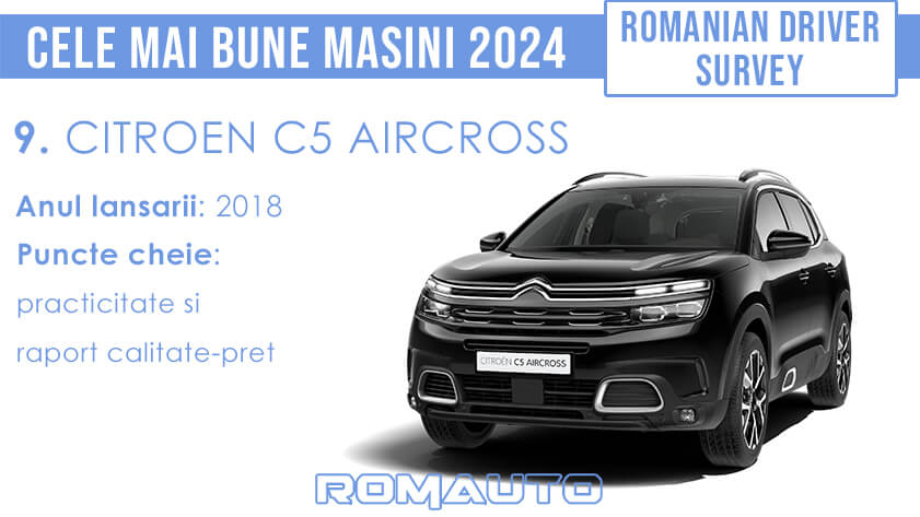 Citroen C5 Aircross cele mai bune masini 2024