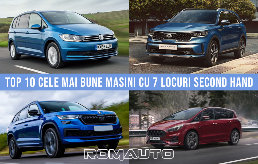 Top 10 cele mai bune masini cu 7 locuri second hand